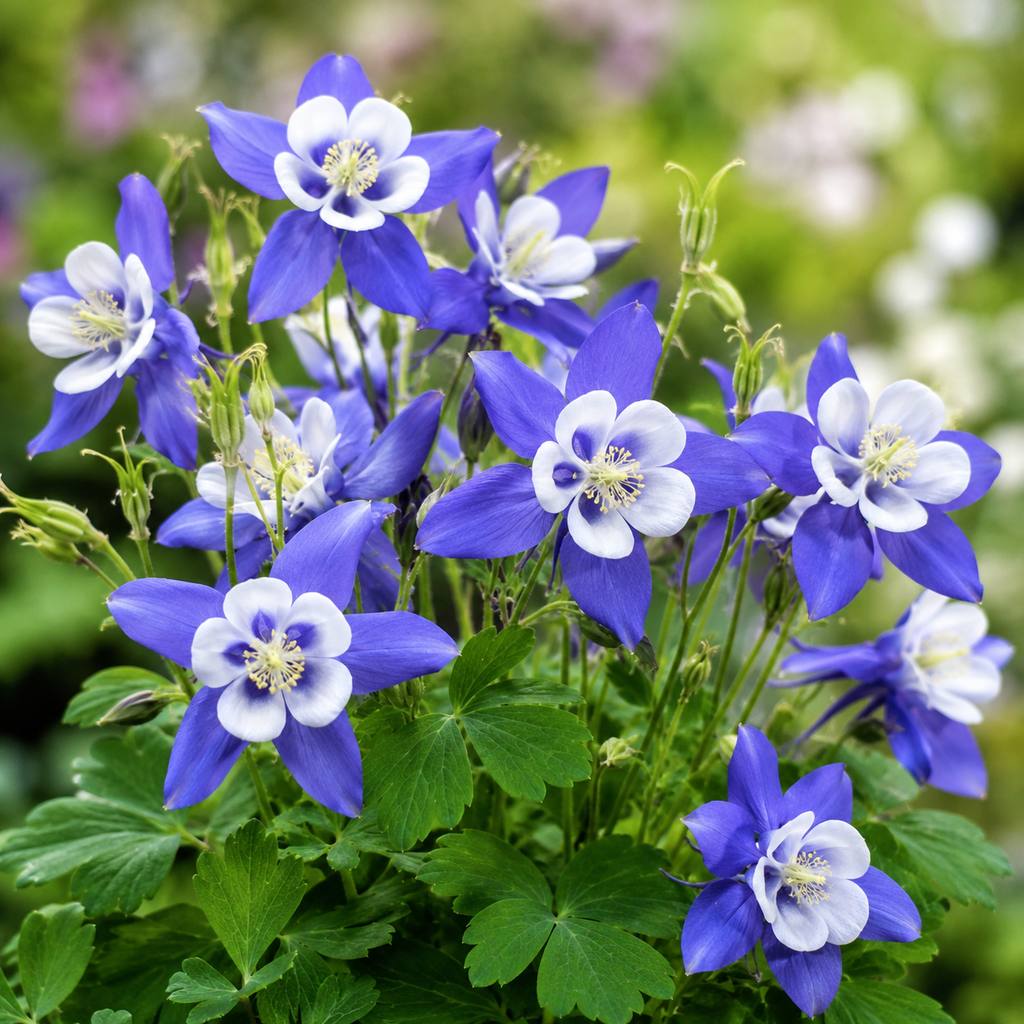 Aquilegia Seeds for Beds and Borders - home garden seed pack