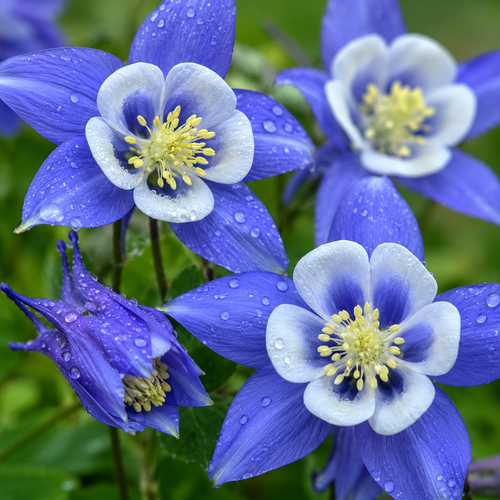 Aquilegia Seeds for Beds and Borders - home garden seed pack