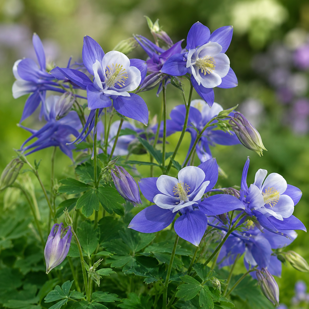 Aquilegia Seeds for Beds and Borders - home garden seed pack