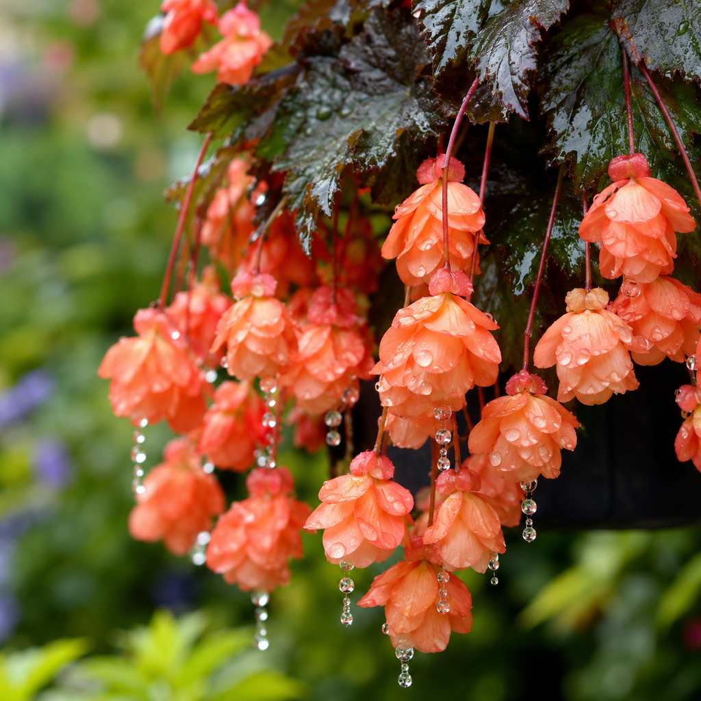 Garden Begonia Flower Seeds - home garden seed pack