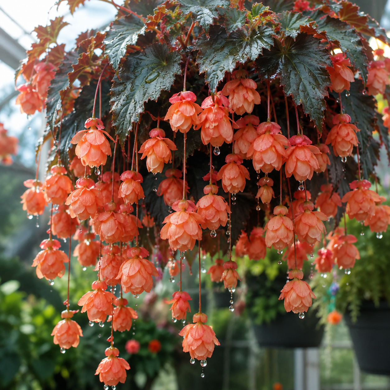 Garden Begonia Flower Seeds - home garden seed pack
