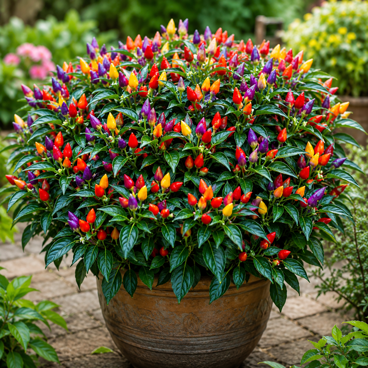 Home Garden Bell Pepper / Colored Pepper Vegetable Seeds - home garden seed pack