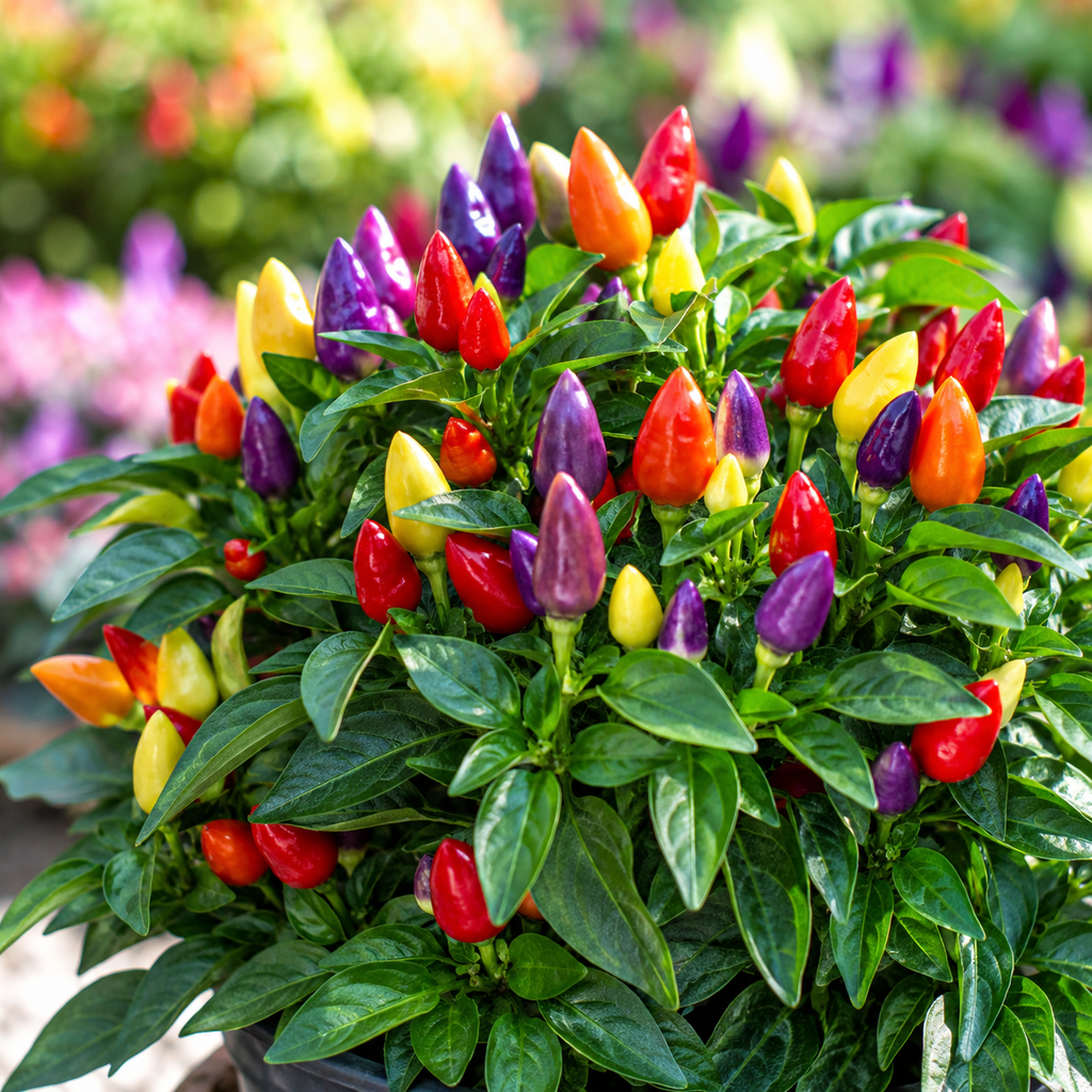 Home Garden Bell Pepper / Colored Pepper Vegetable Seeds - home garden seed pack