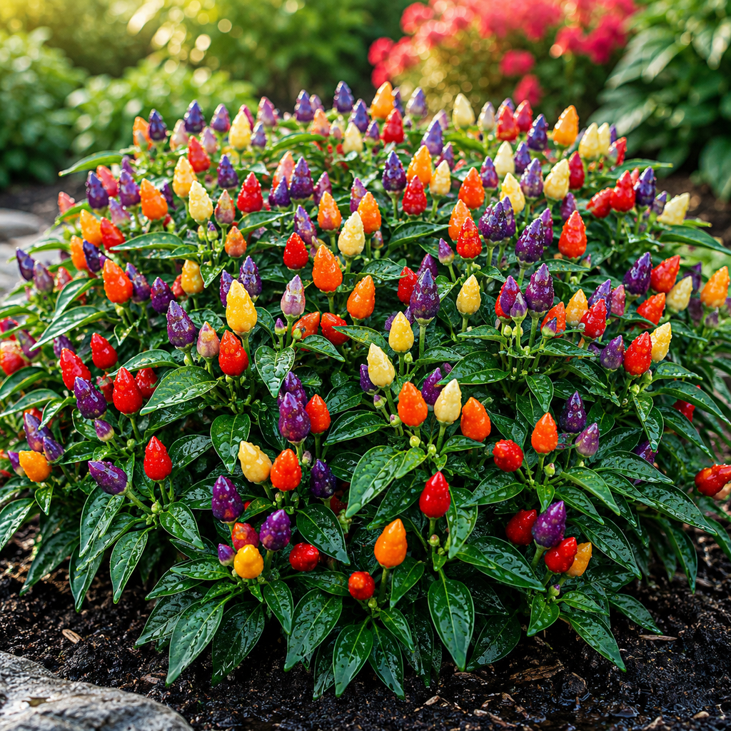 Home Garden Bell Pepper / Colored Pepper Vegetable Seeds - home garden seed pack