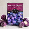 Brussels Sprouts Vegetable Seeds for Home Gardens - home garden seed pack