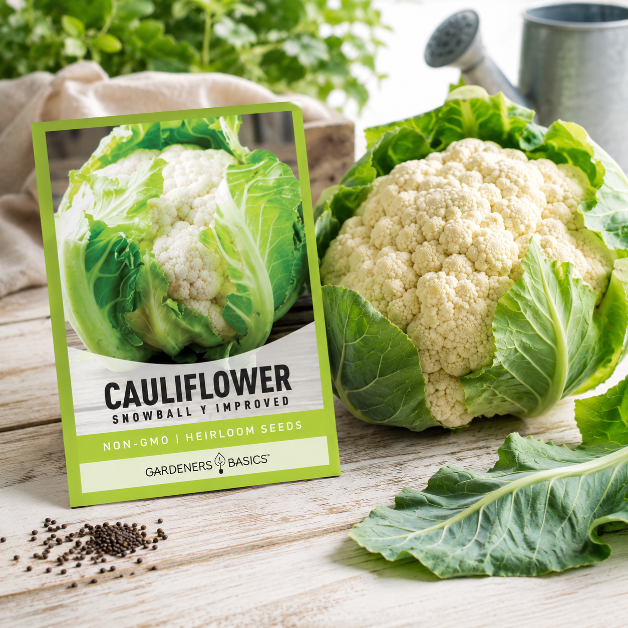 Home Garden Cauliflower Vegetable Seeds - home garden seed pack