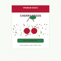 Cherry Seeds for Patio and Garden Beds - home garden seed pack