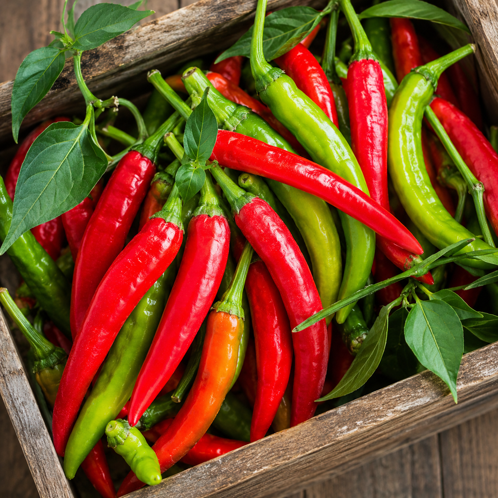 Chili Pepper / Bell Pepper Seed Pack for Kitchen Gardens - home garden seed pack