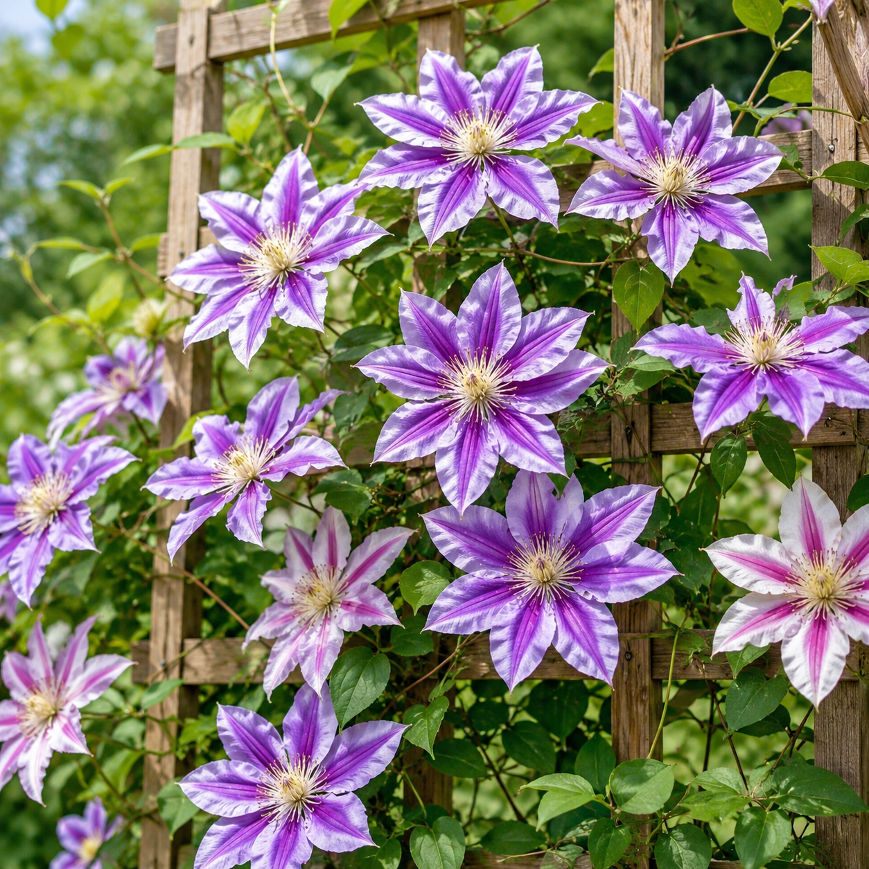 Clematis Seeds for Beds and Borders - home garden seed pack