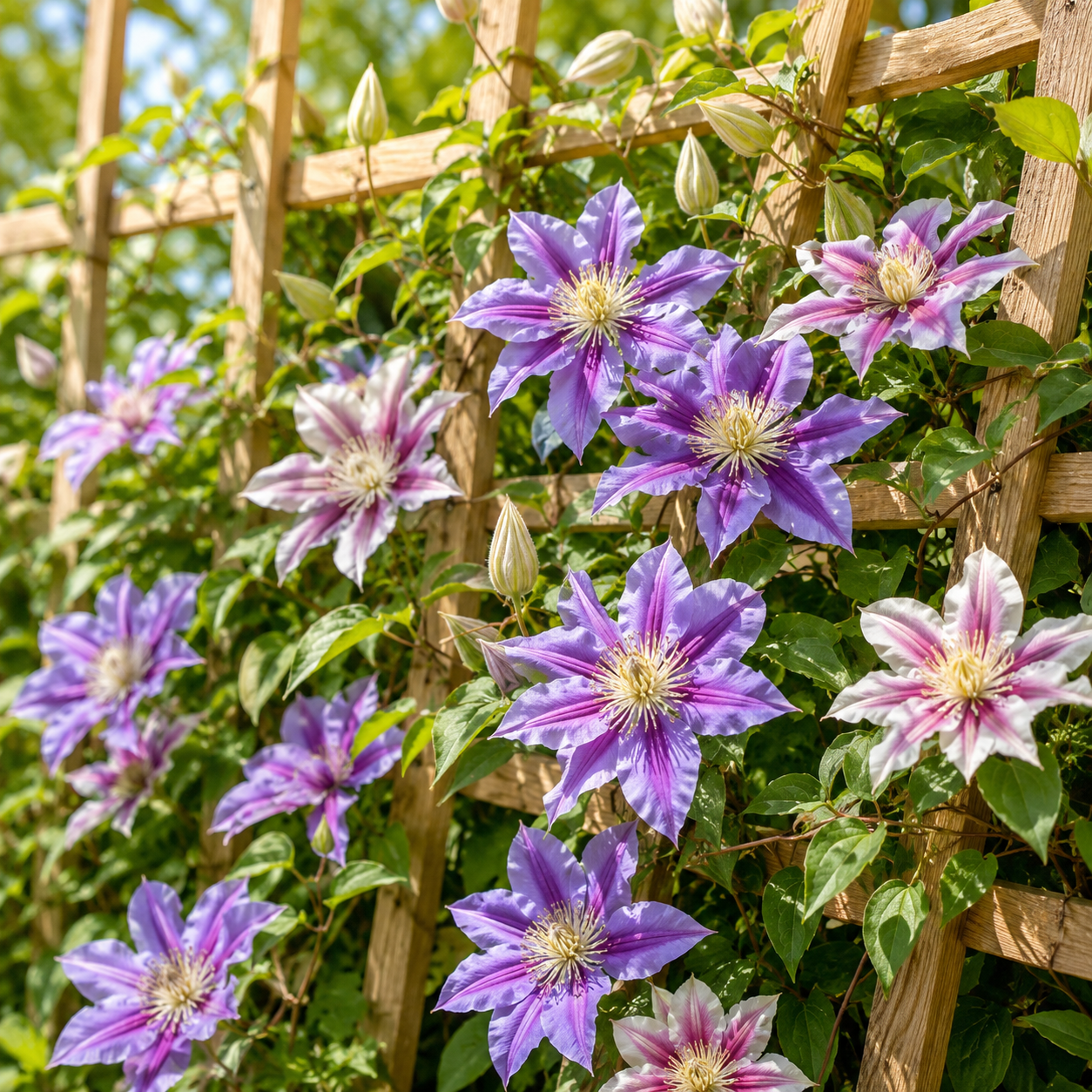 Clematis Seeds for Beds and Borders - home garden seed pack