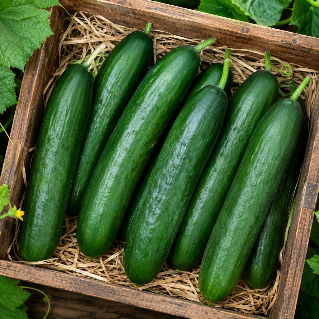 Cucumber Seeds for Raised Beds and Containers - home garden seed pack