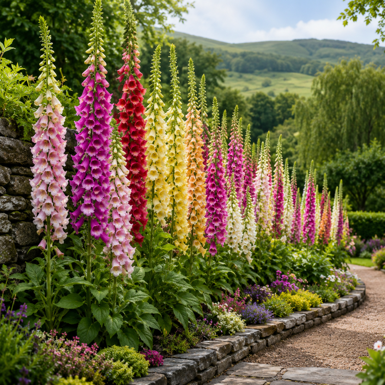 Foxglove Bloom Seed Pack - home garden seed pack