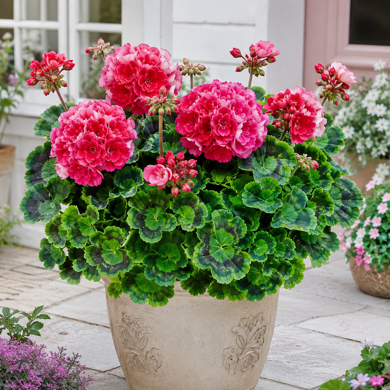 Home Grow Geranium Flower Seeds - home garden seed pack