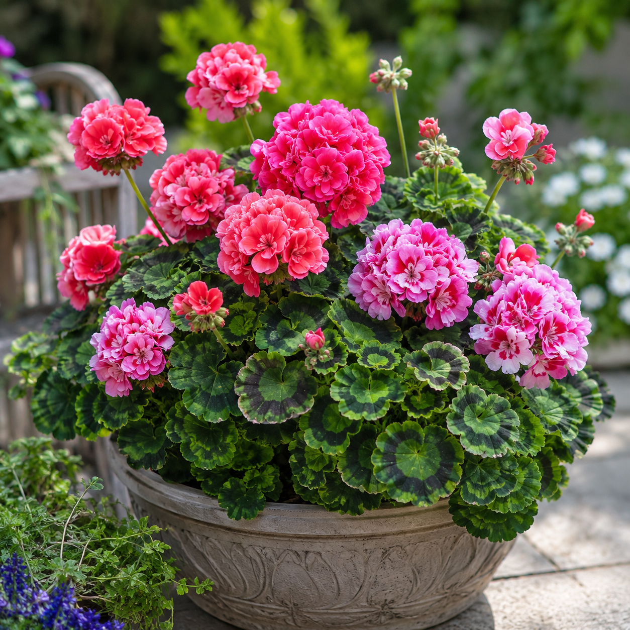 Home Grow Geranium Flower Seeds - home garden seed pack
