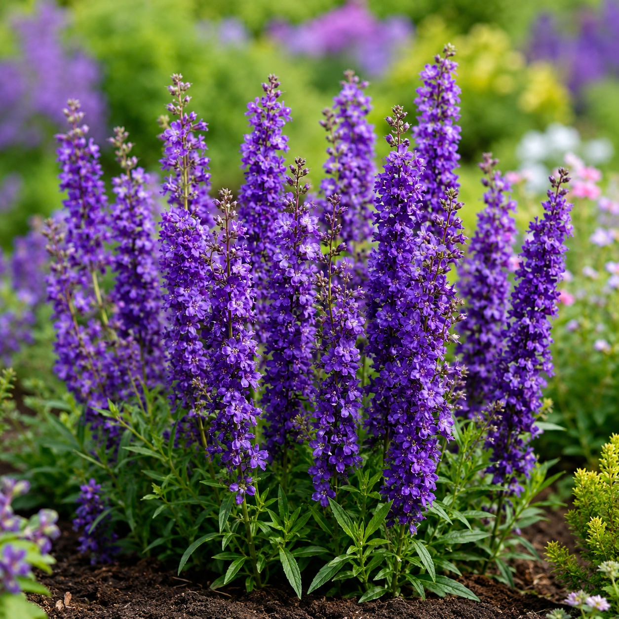 Home Grow Larkspur / Delphinium Flower Seeds - home garden seed pack