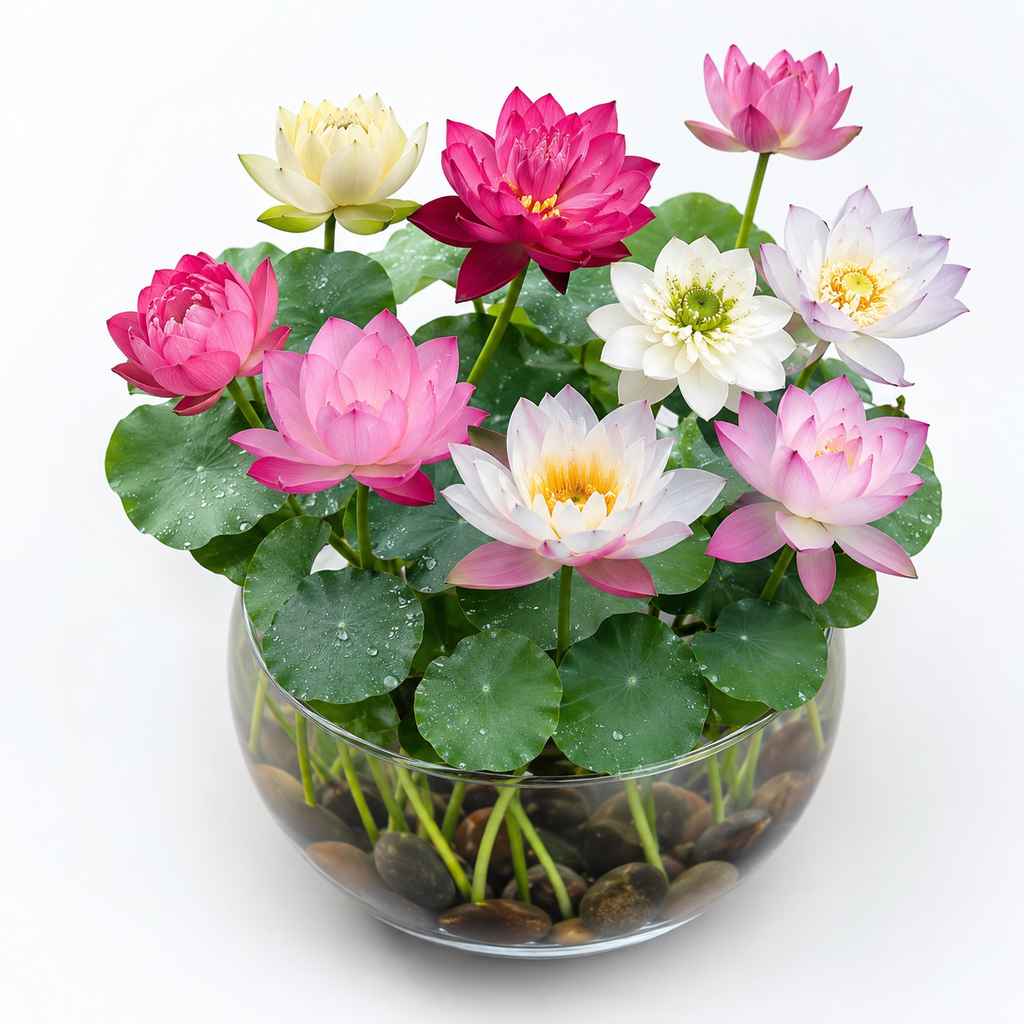 Lotus Flower Seeds for Home Gardens - home garden seed pack