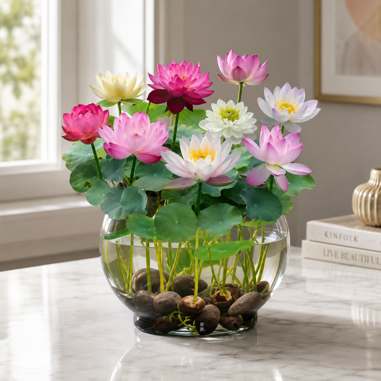 Lotus Flower Seeds for Home Gardens - home garden seed pack