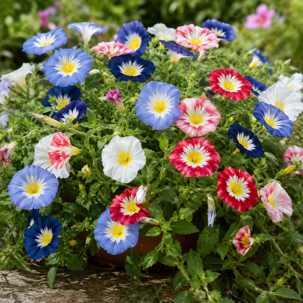 Garden Morning Glory Flower Seeds - home garden seed pack