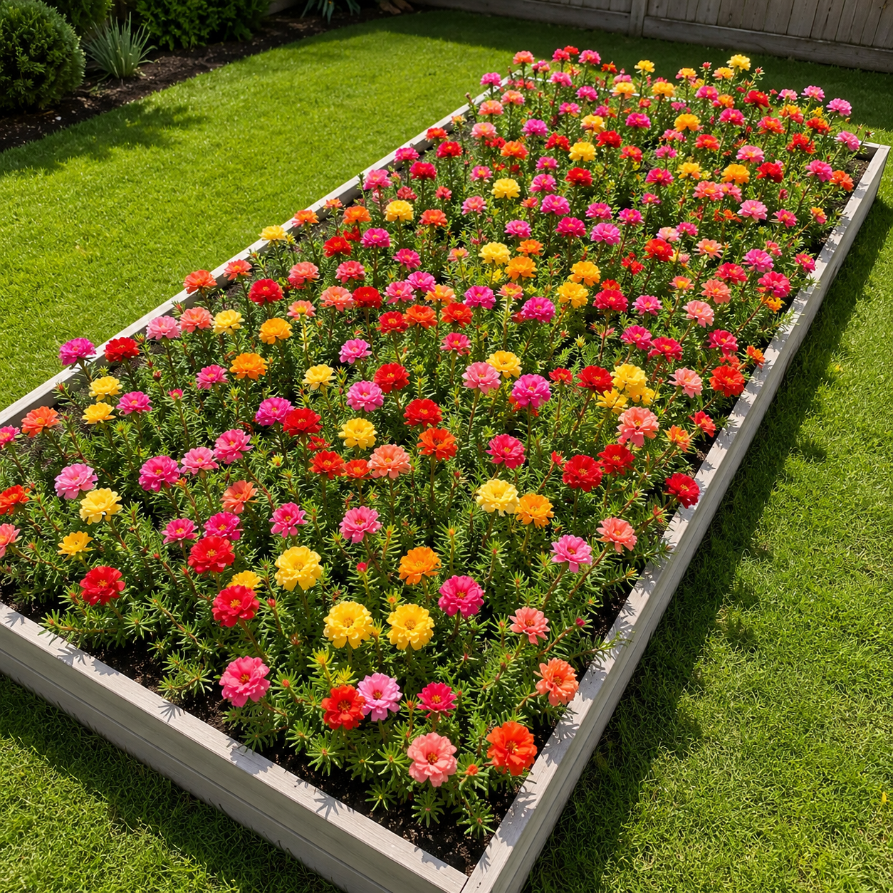 Garden Purslane Flower Seeds - home garden seed pack