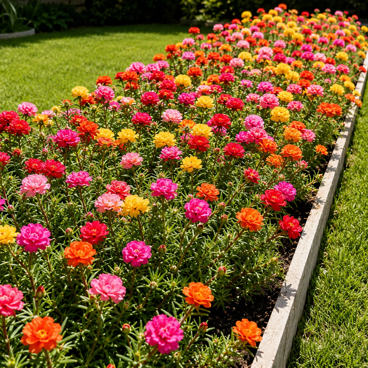 Garden Purslane Flower Seeds - home garden seed pack