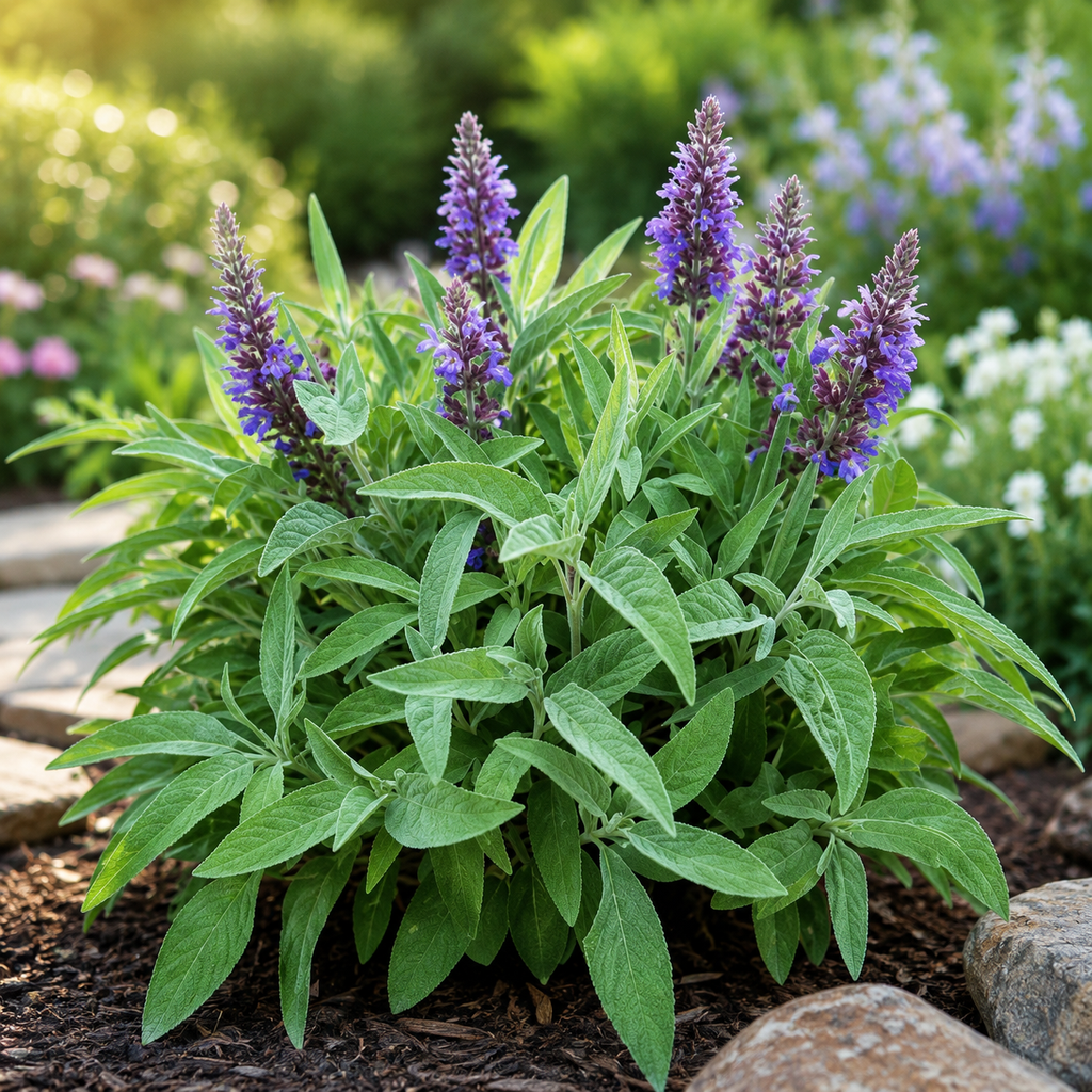 Home Grow Sage Flower Seeds - home garden seed pack