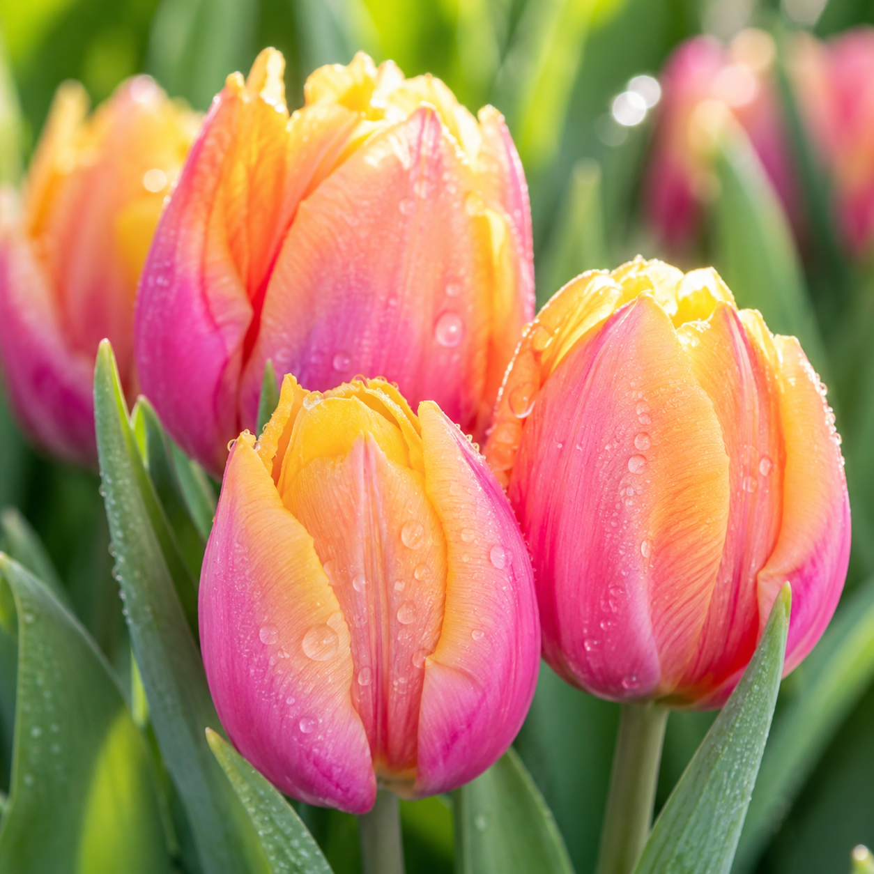 Tulip Seeds for Beds and Borders - home garden seed pack
