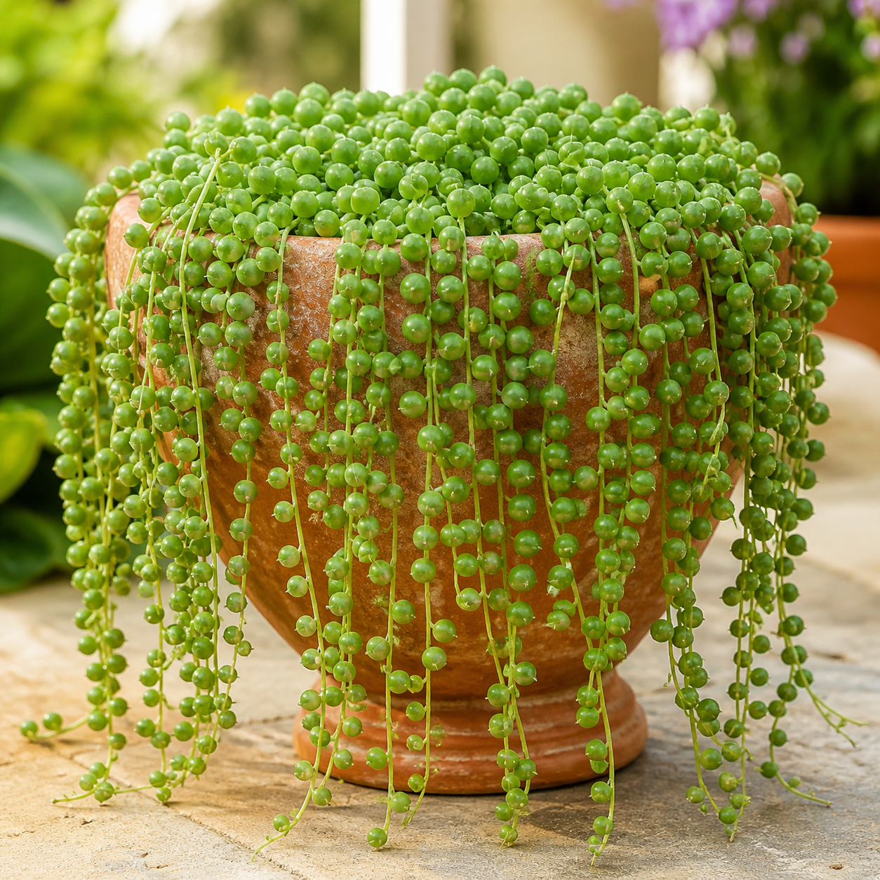 Home Grow String of Pearls Flower Seeds - home garden seed pack