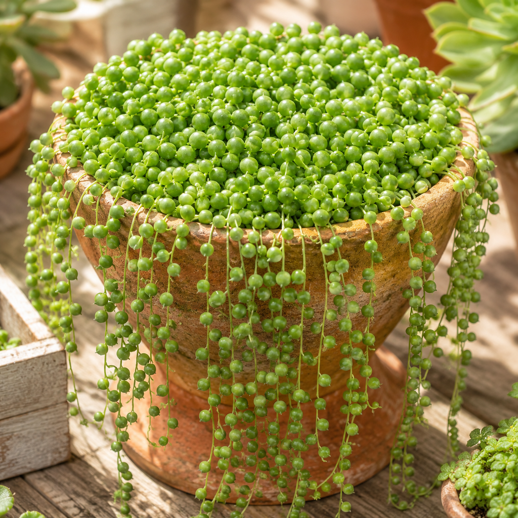 Home Grow String of Pearls Flower Seeds - home garden seed pack