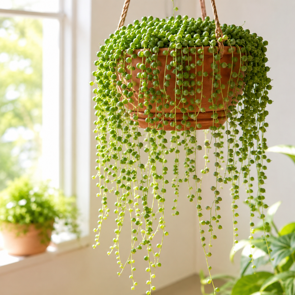 Home Grow String of Pearls Flower Seeds - home garden seed pack