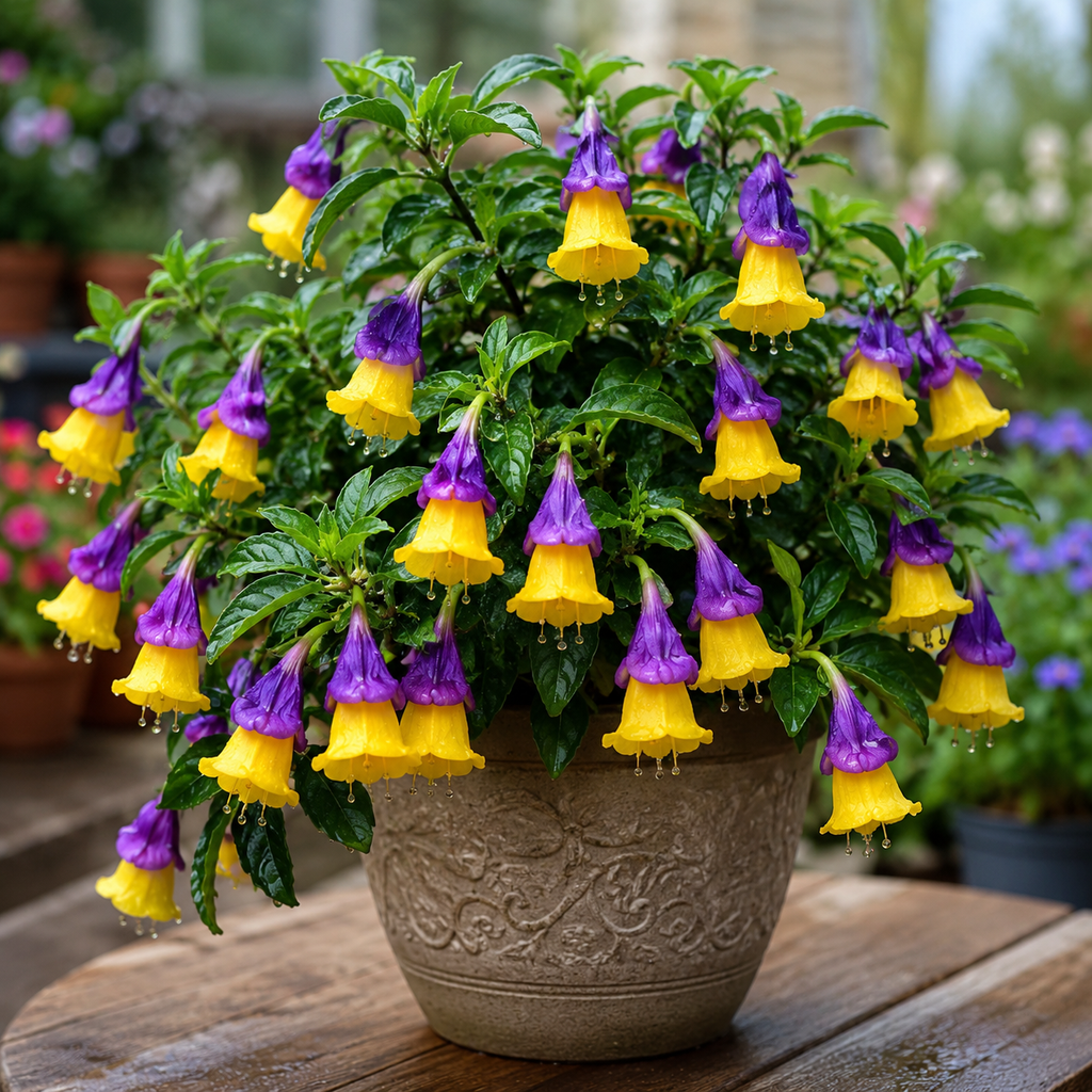 Trumpet Creeper Flower Seeds for Home Gardens - home garden seed pack