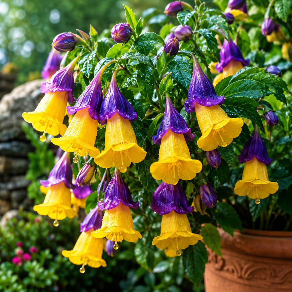 Trumpet Creeper Flower Seeds for Home Gardens - home garden seed pack