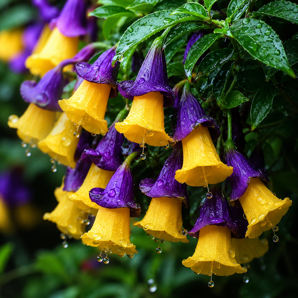 Trumpet Creeper Flower Seeds for Home Gardens - home garden seed pack