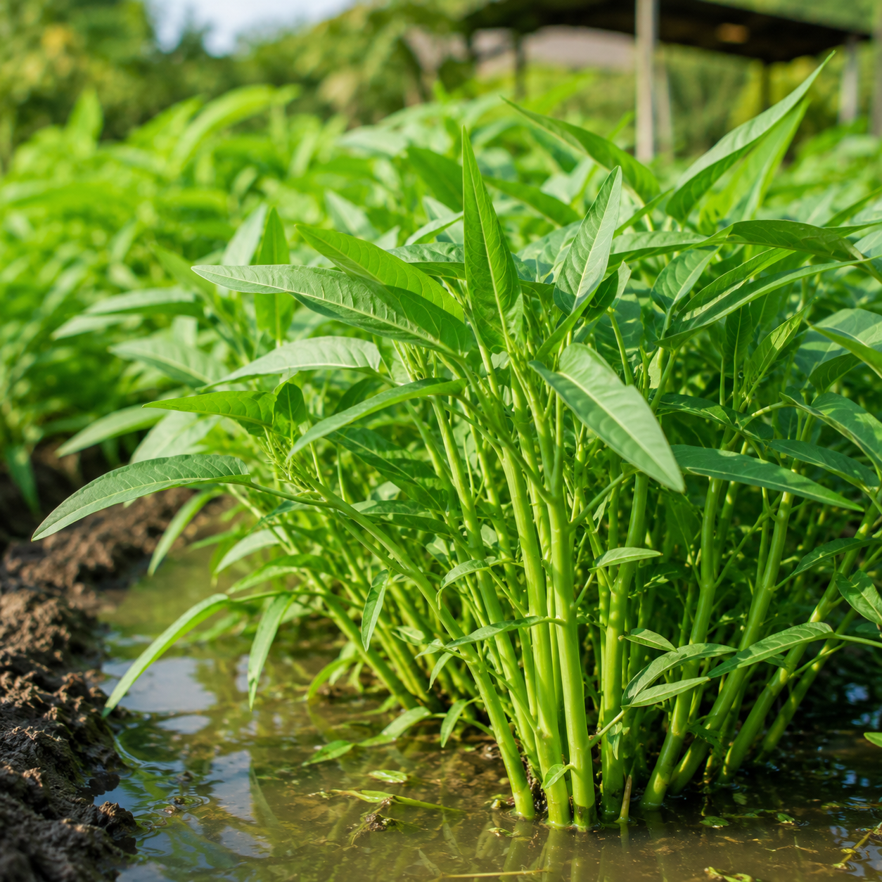 Water Spinach / Morning Glory Seeds for Raised Beds and Containers - home garden seed pack