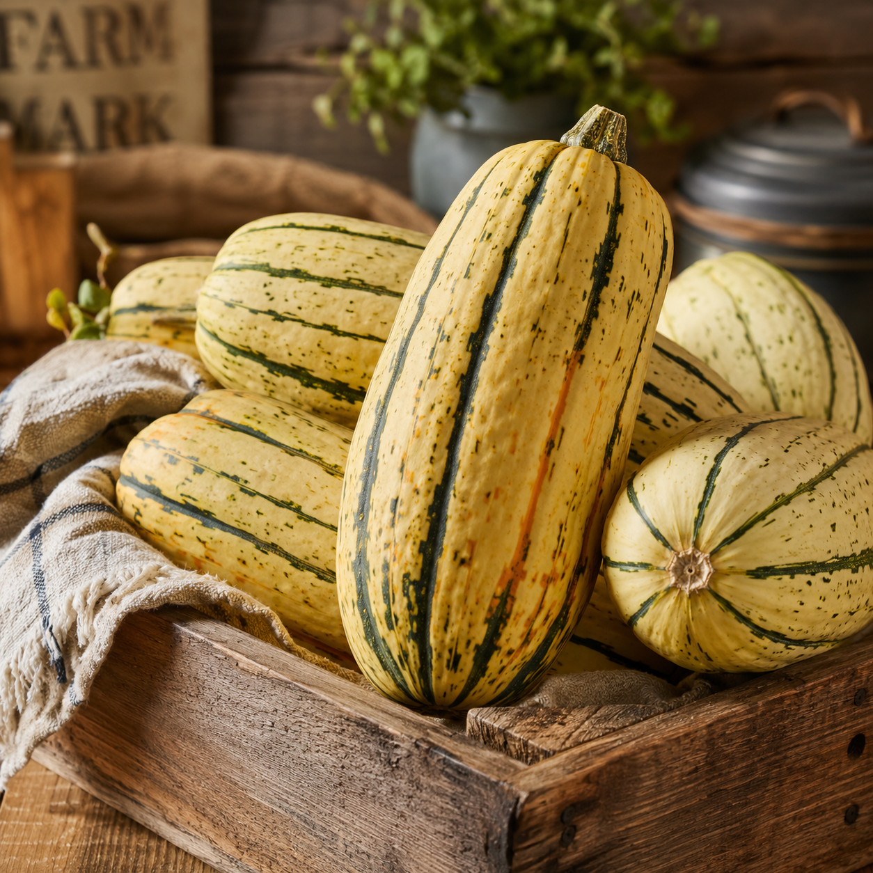 Winter Squash Seeds for Raised Beds and Containers - home garden seed pack